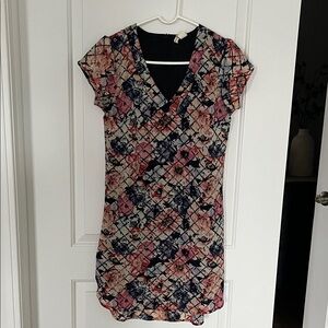 Japna Floral V-Neck Women's Dress